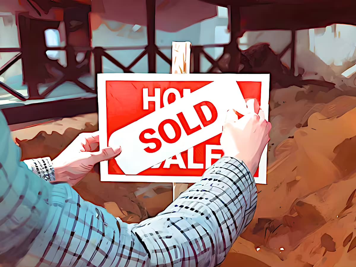 An ADU being sold under California AB 1033 provision